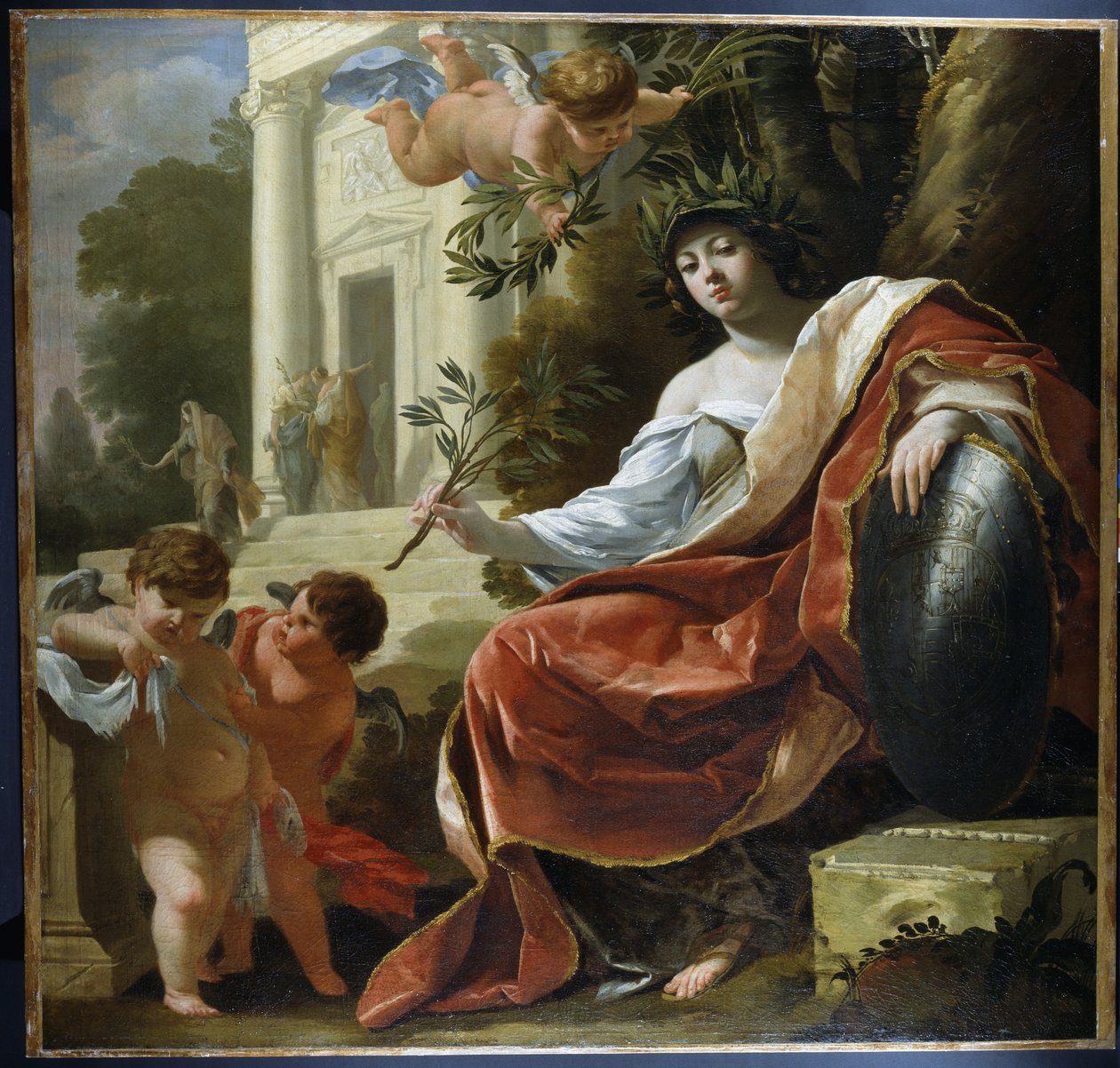 An Allegory of Peace (olja på duk) av Simon Vouet