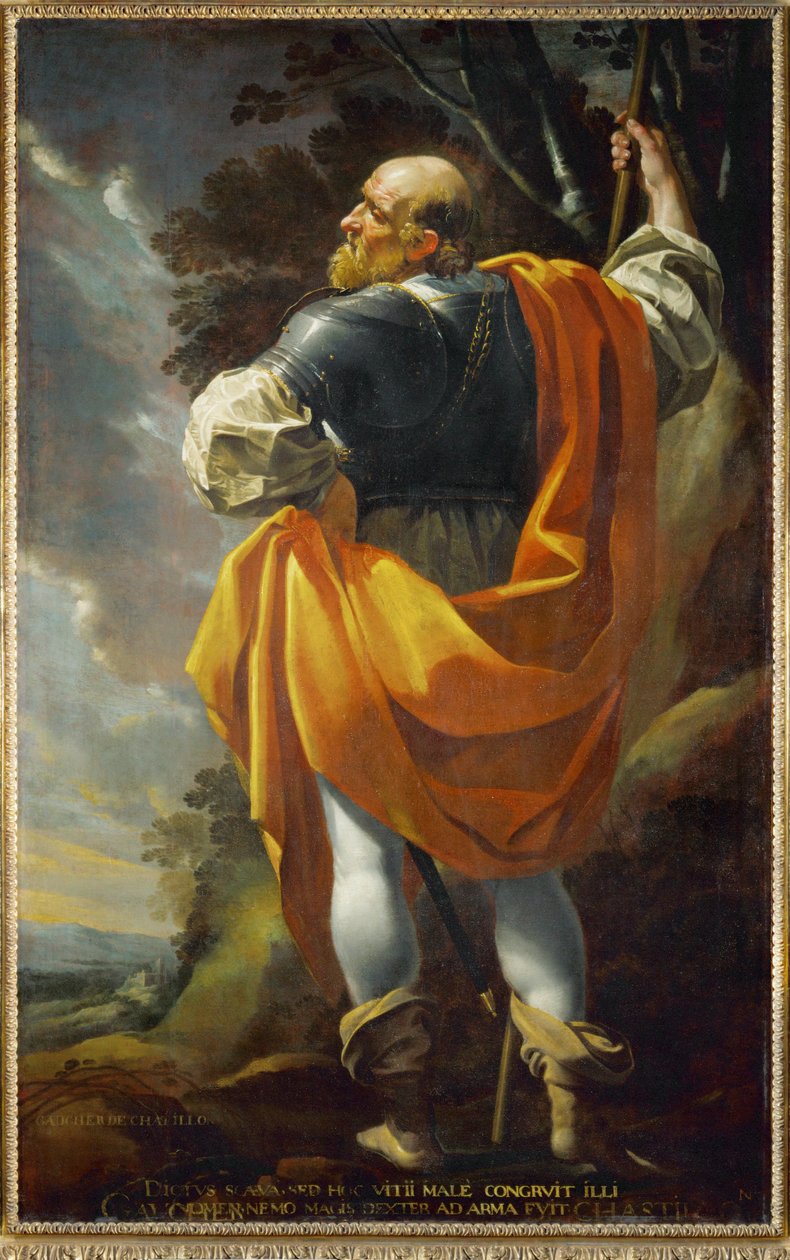 Gaucher de Chatillon, Connetable av Frankrike ... av Simon Vouet