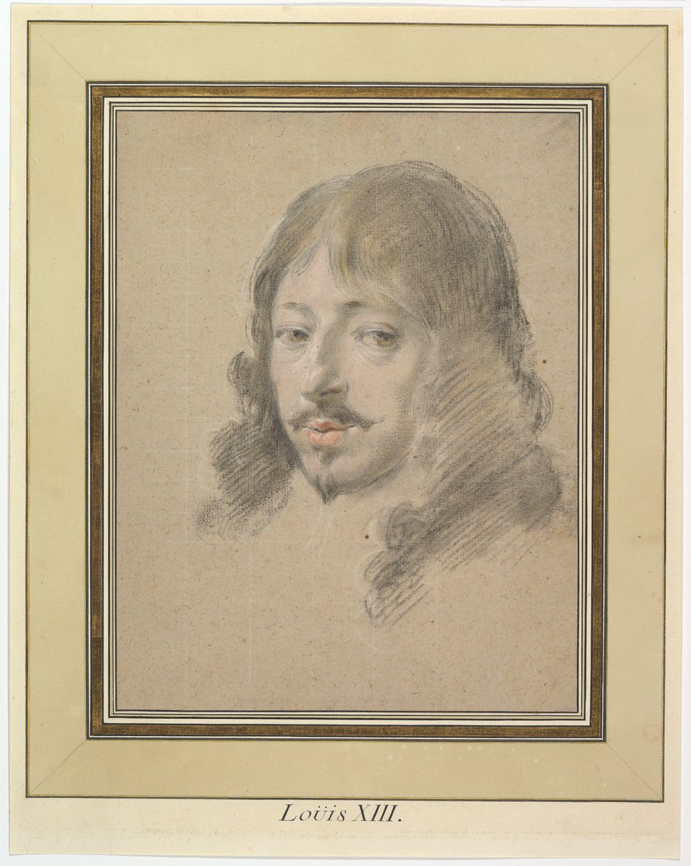 Porträtt av Ludvig XIII av Simon Vouet