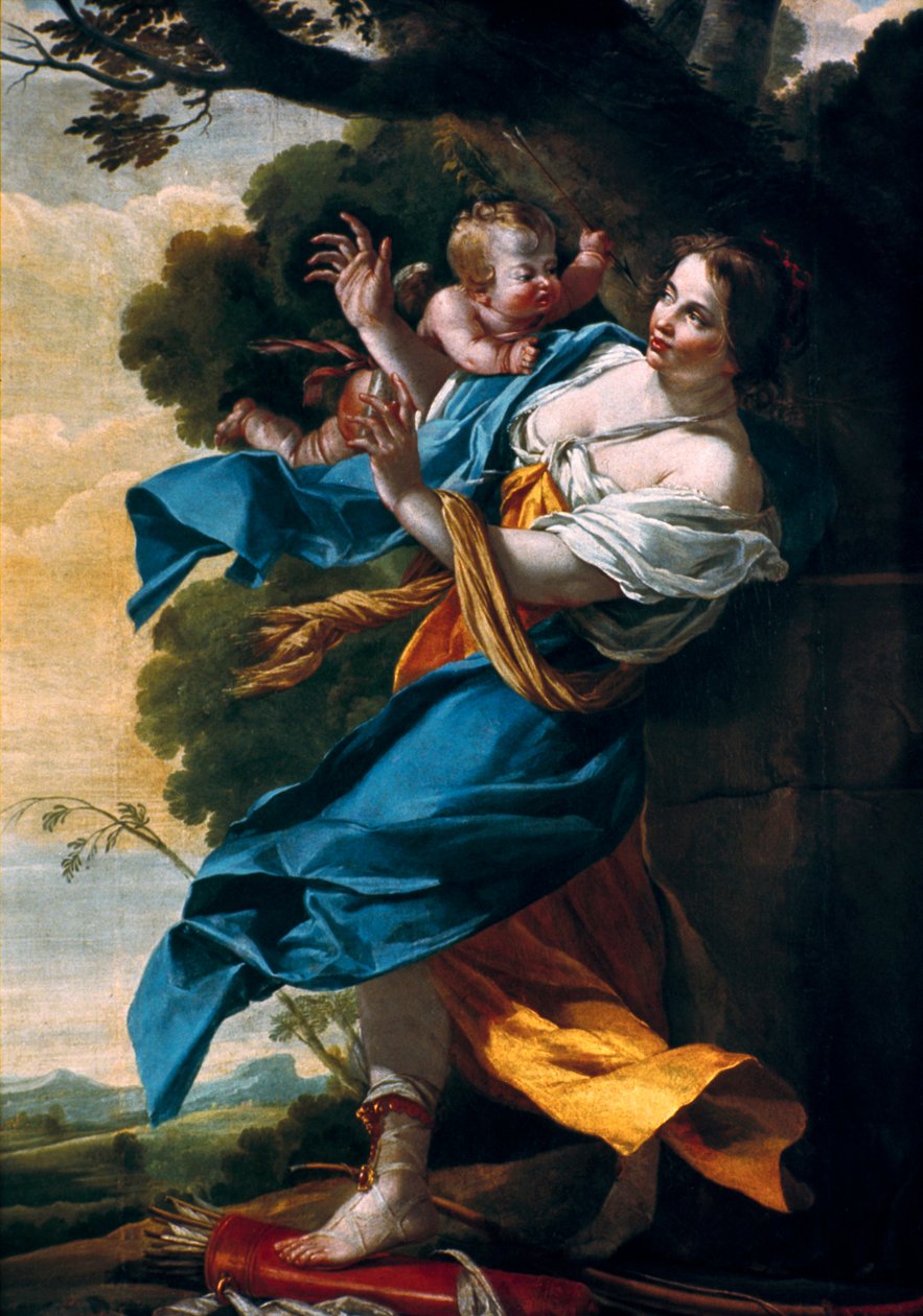 Kärleken som hämnas, 1600-talet. av Simon Vouet
