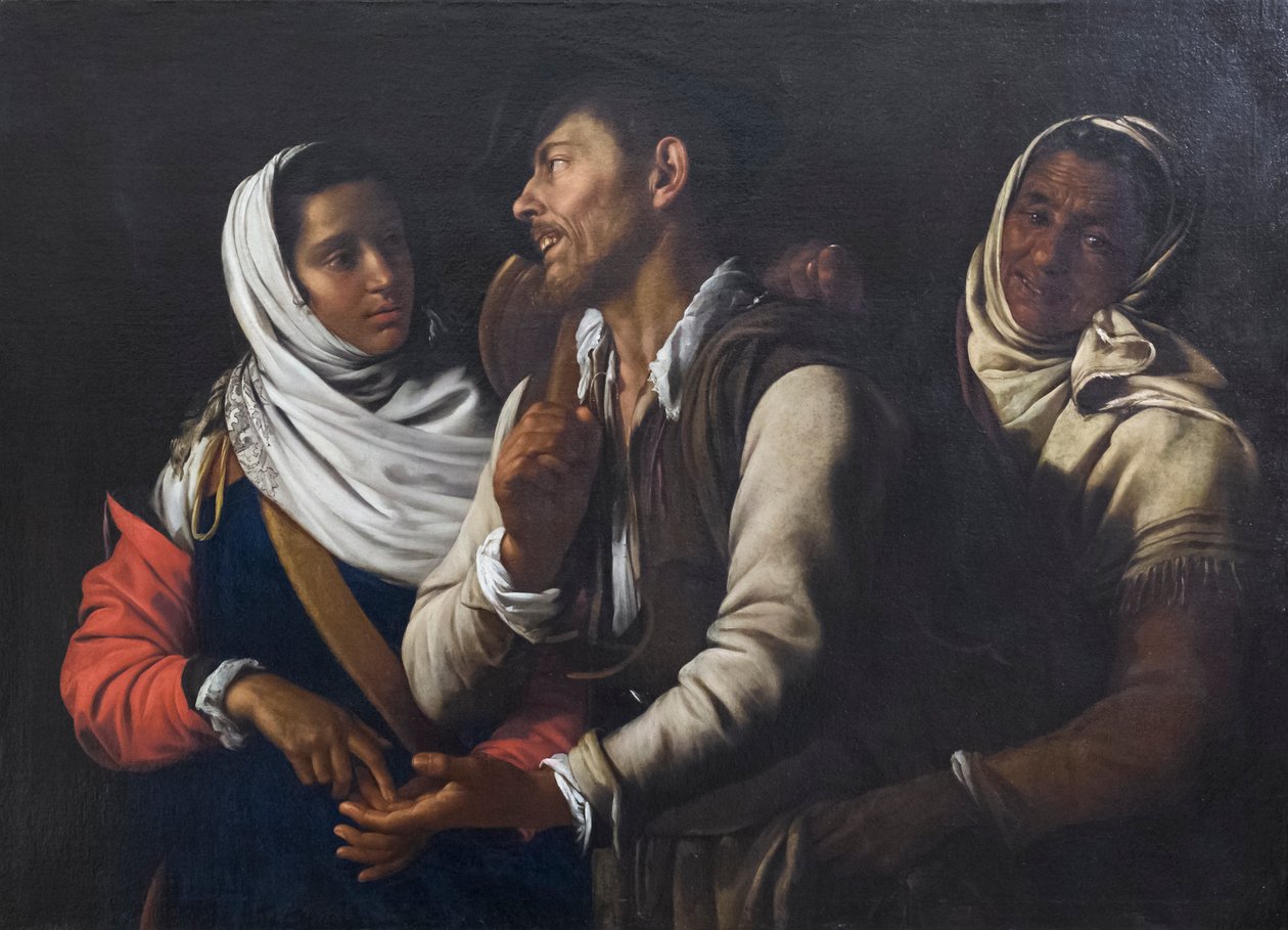 Spåkvinnorna av Simon Vouet