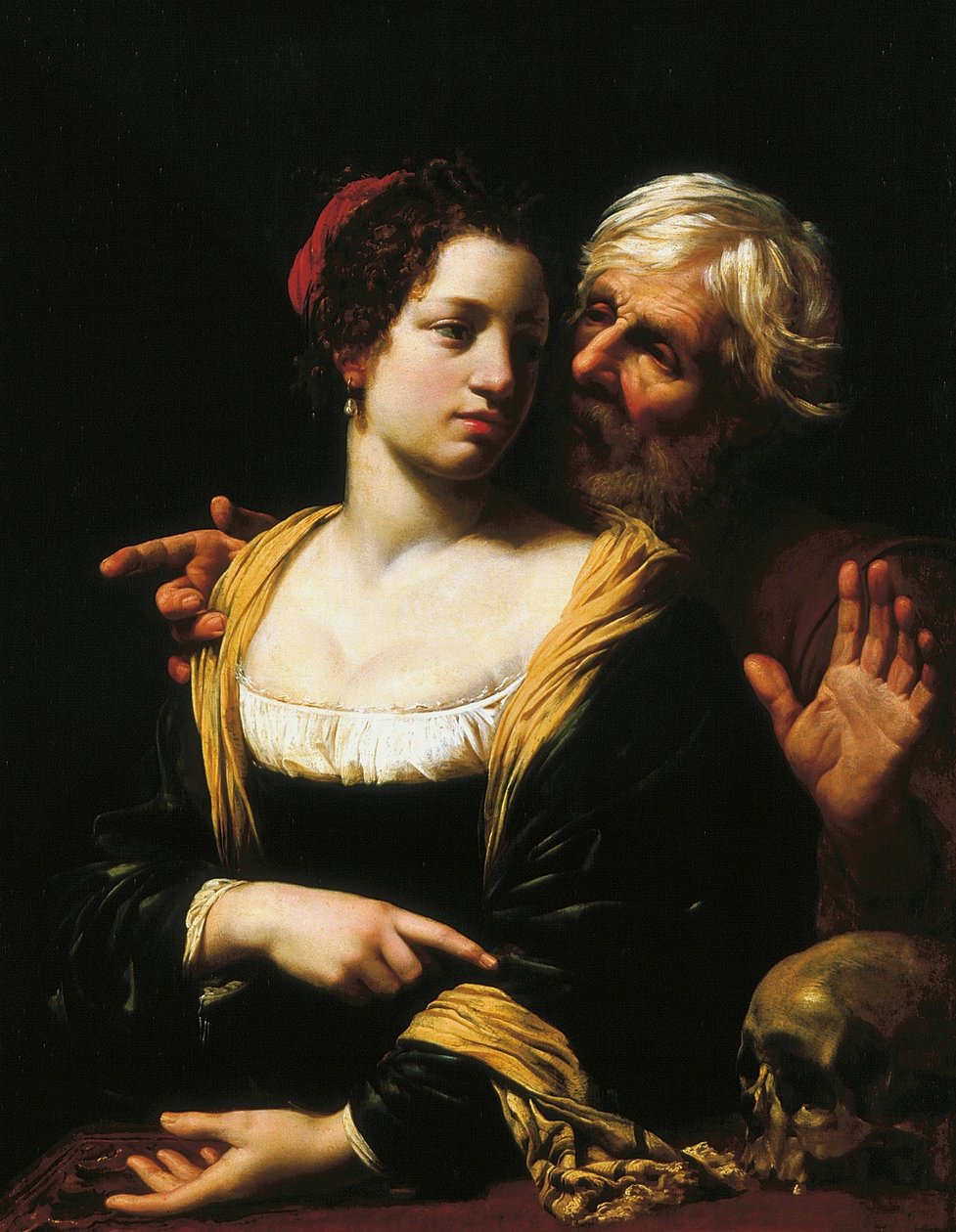 Det missanpassade paret (Vanitas). av Simon Vouet