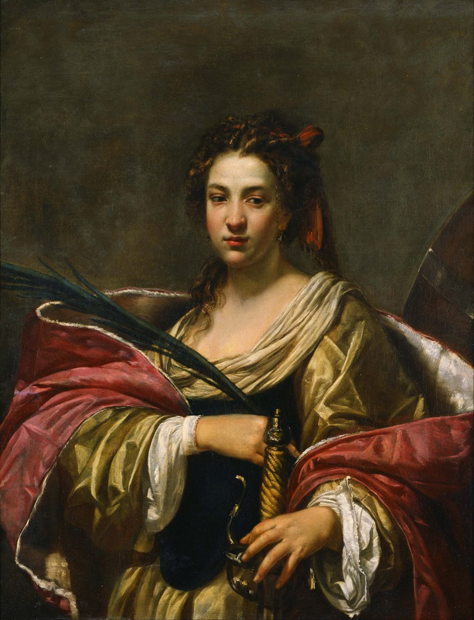 Den heliga Katarina av Alexandria av Simon Vouet