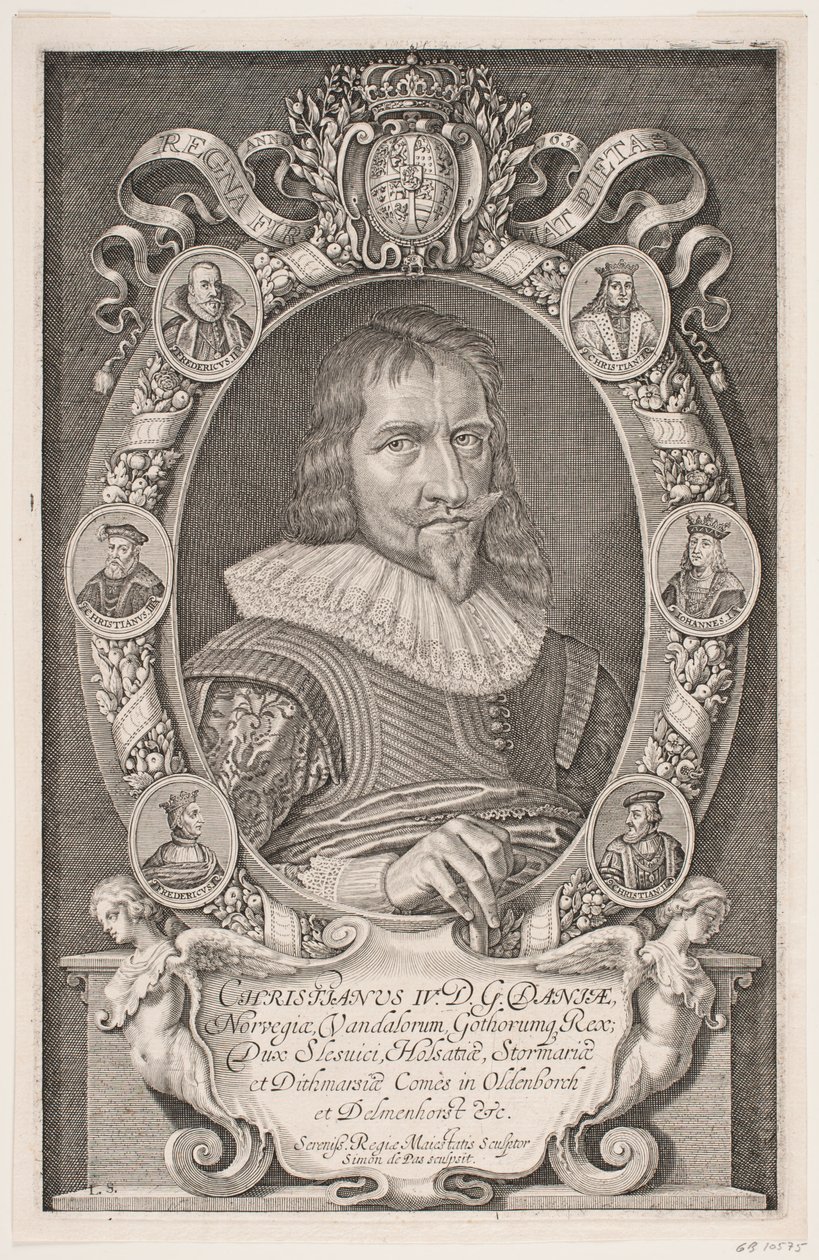 Kristian IV av Simon de Pas