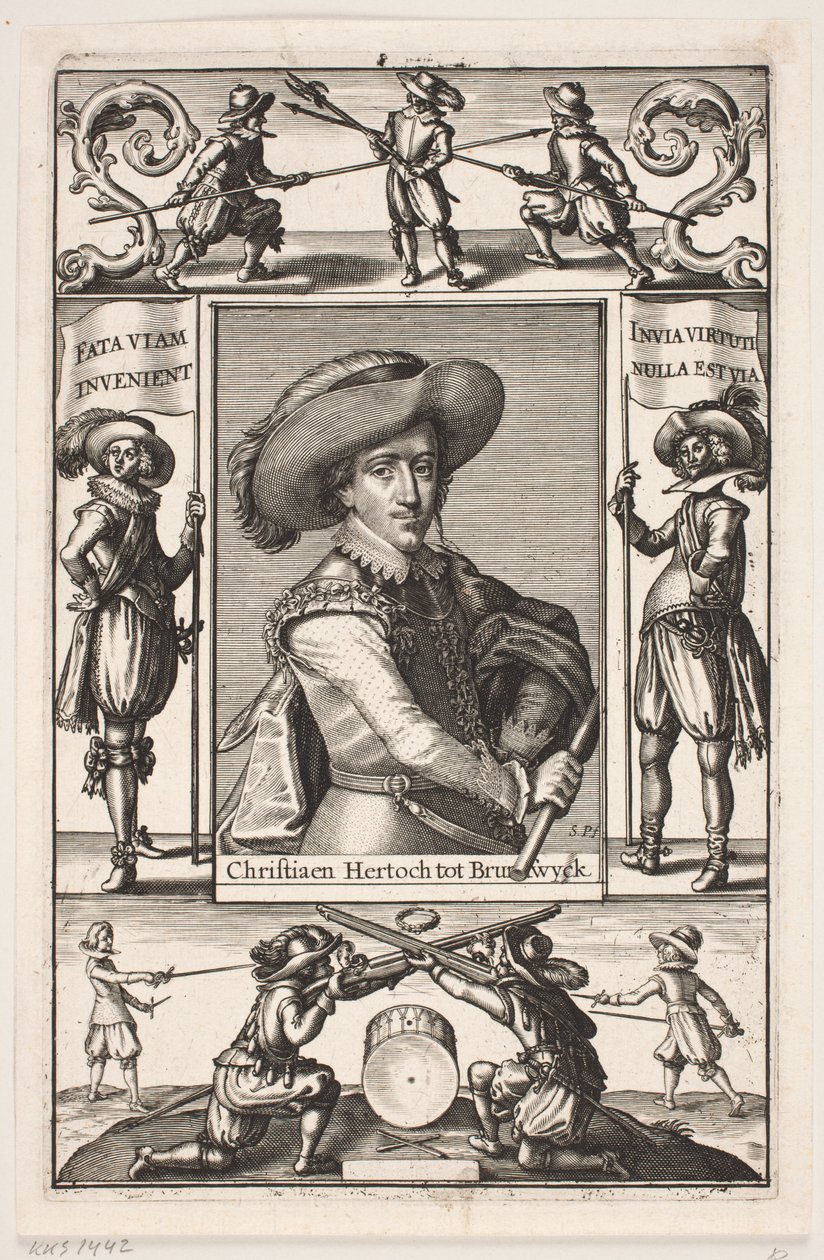Hertig Christian av Braunschweig av Simon de Pas