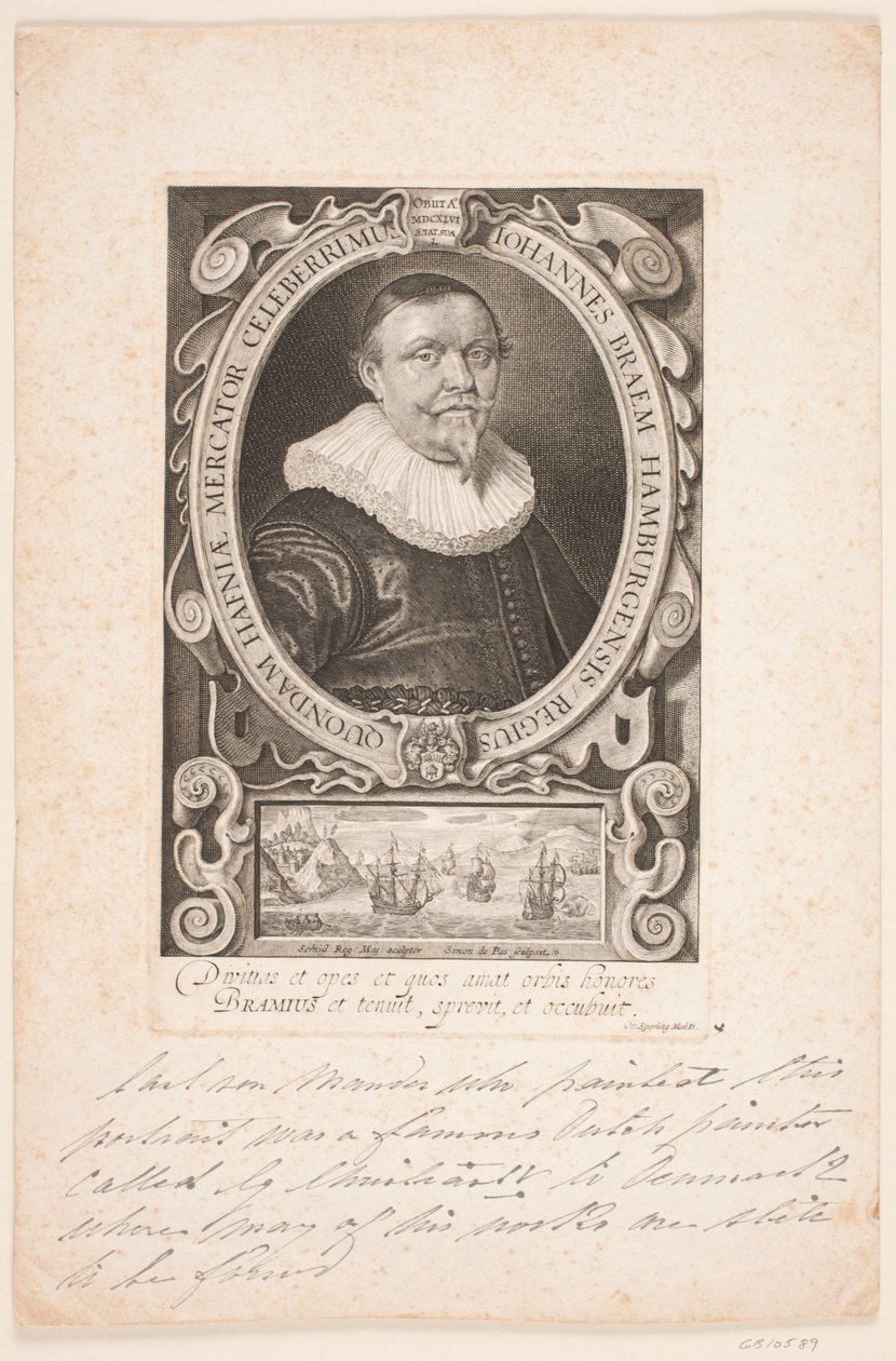 Köpmannen Johan Braem av Simon de Pas