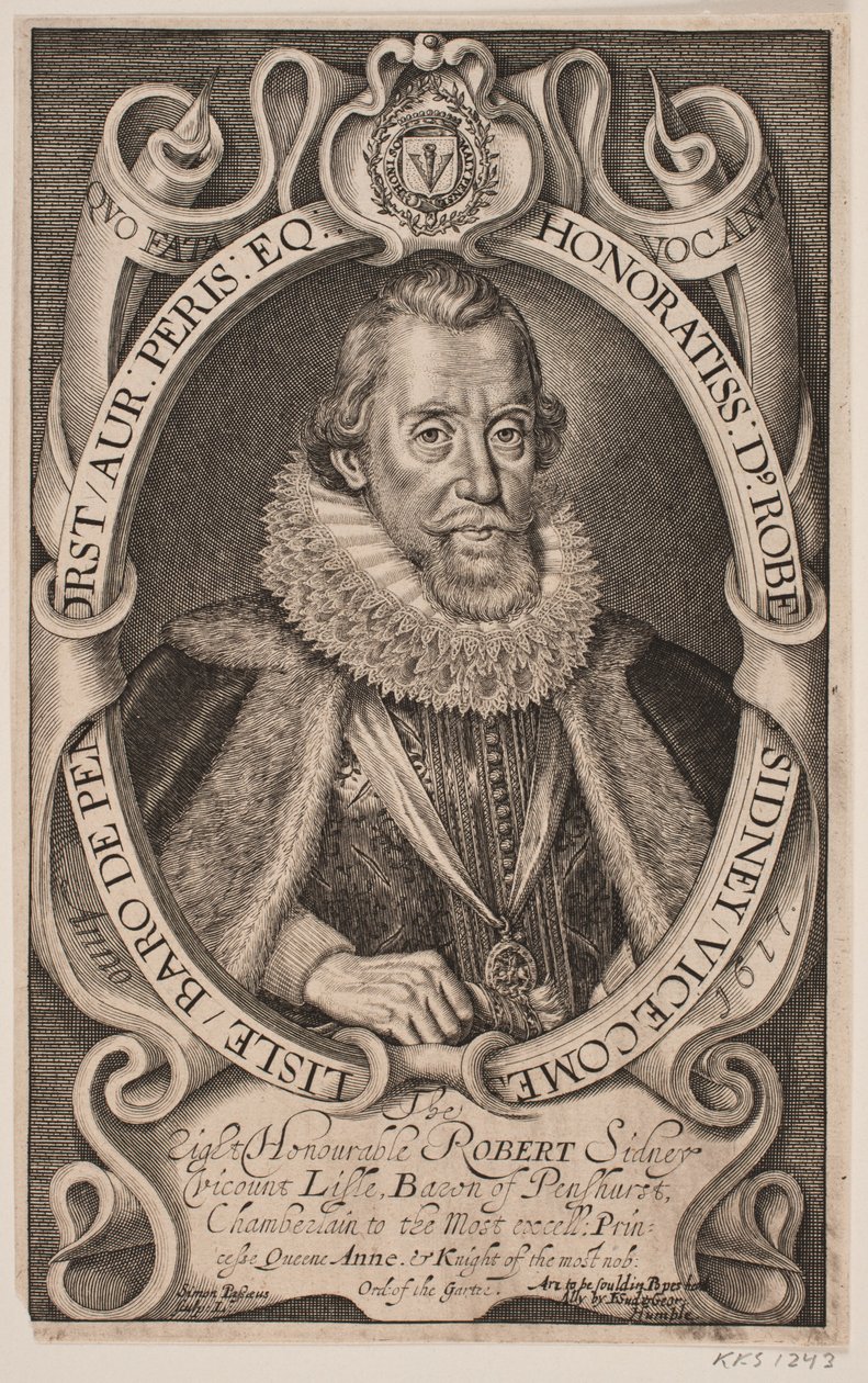 Robert Sidney, Earl of Leicester av Simon de Pas