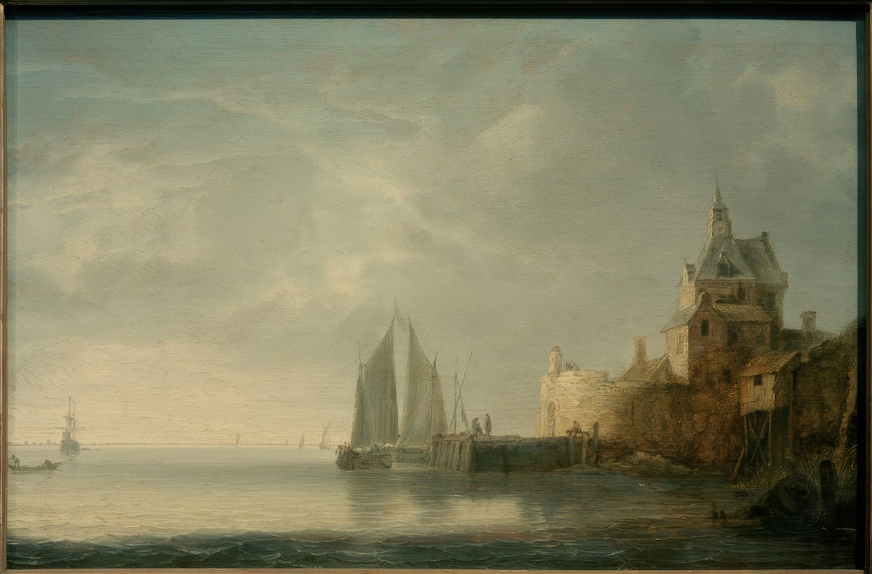 Groothoofdspoort i Dordrecht av Simon de Vlieger