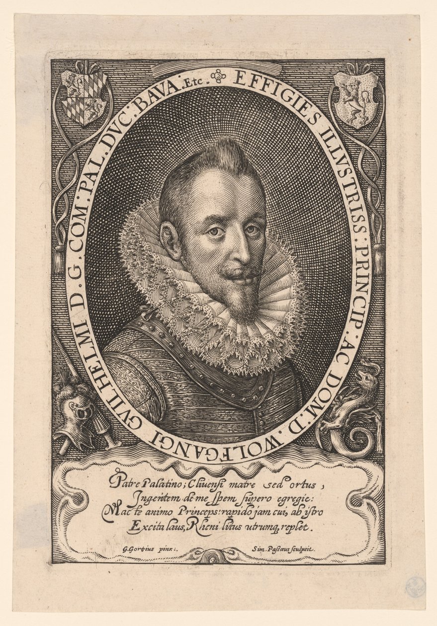 Wolfgang Wilhelm, greve av Pfalz av Simon van de Passe