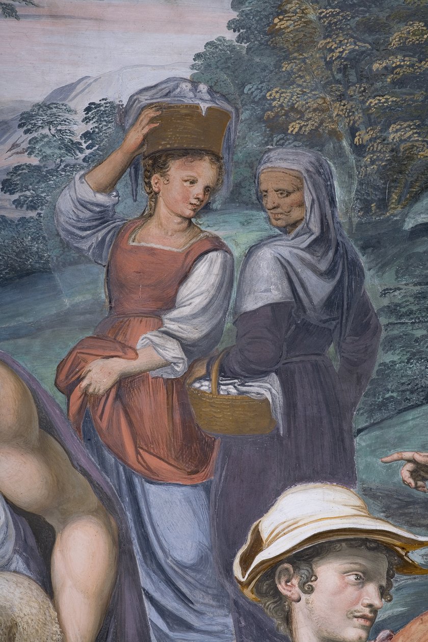 Tillbedjan av herdarna, 1578-82 av Simone Veneziano Peterzano