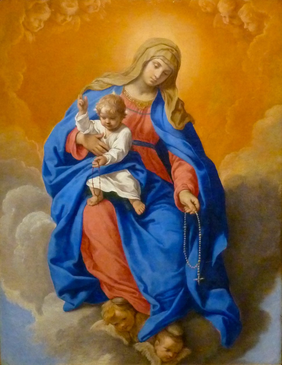 Madonna av Rosenkransen














" av Simone Cantarini