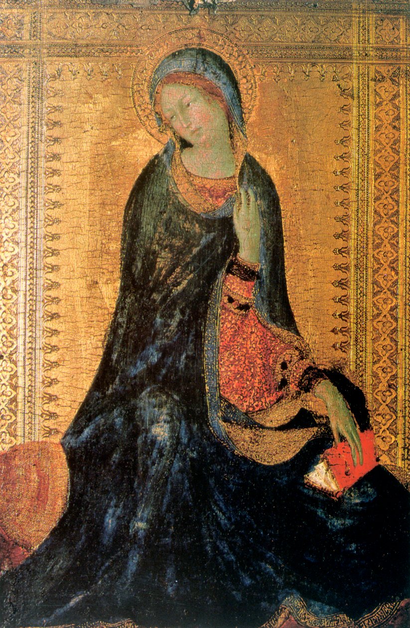 Madonna av bebådelsen, c1304-1344 av Simone Martini