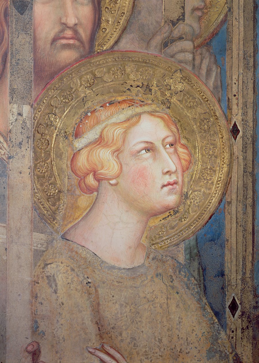 Maesta: St. Ursula, 1315 (uppgift om 51591) av Simone Martini