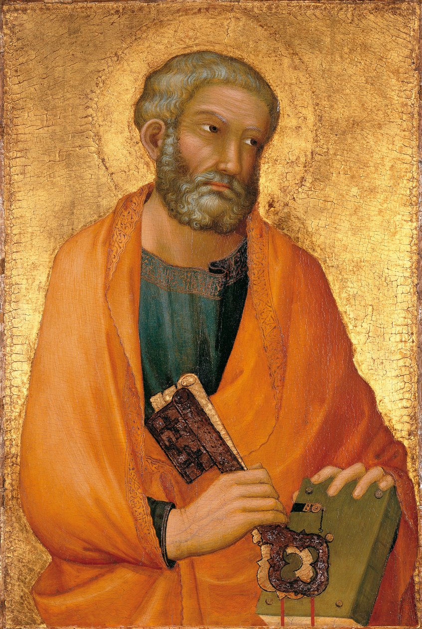 aposteln Petrus av Simone Martini di