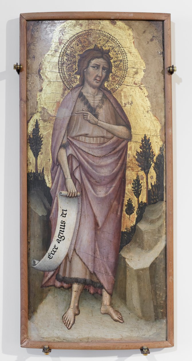 Sankt Johannes Döparen av Simone dei Crocifissi