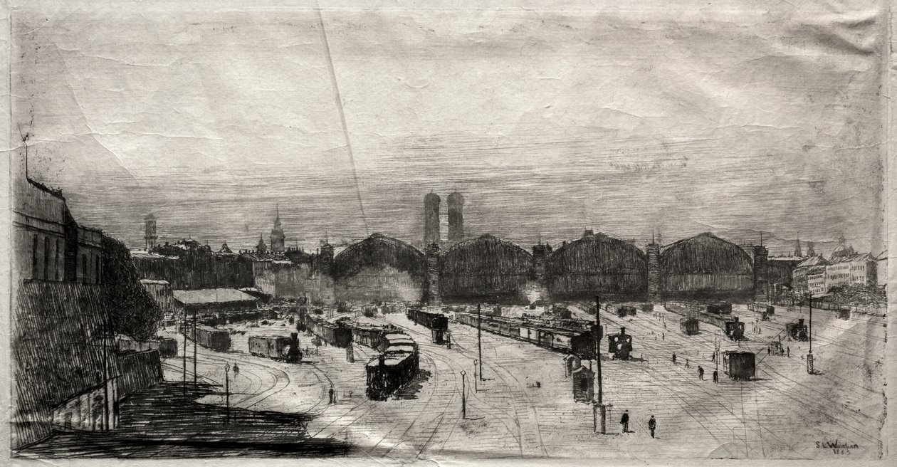 Järnvägsstation av Sion Longley Wenban