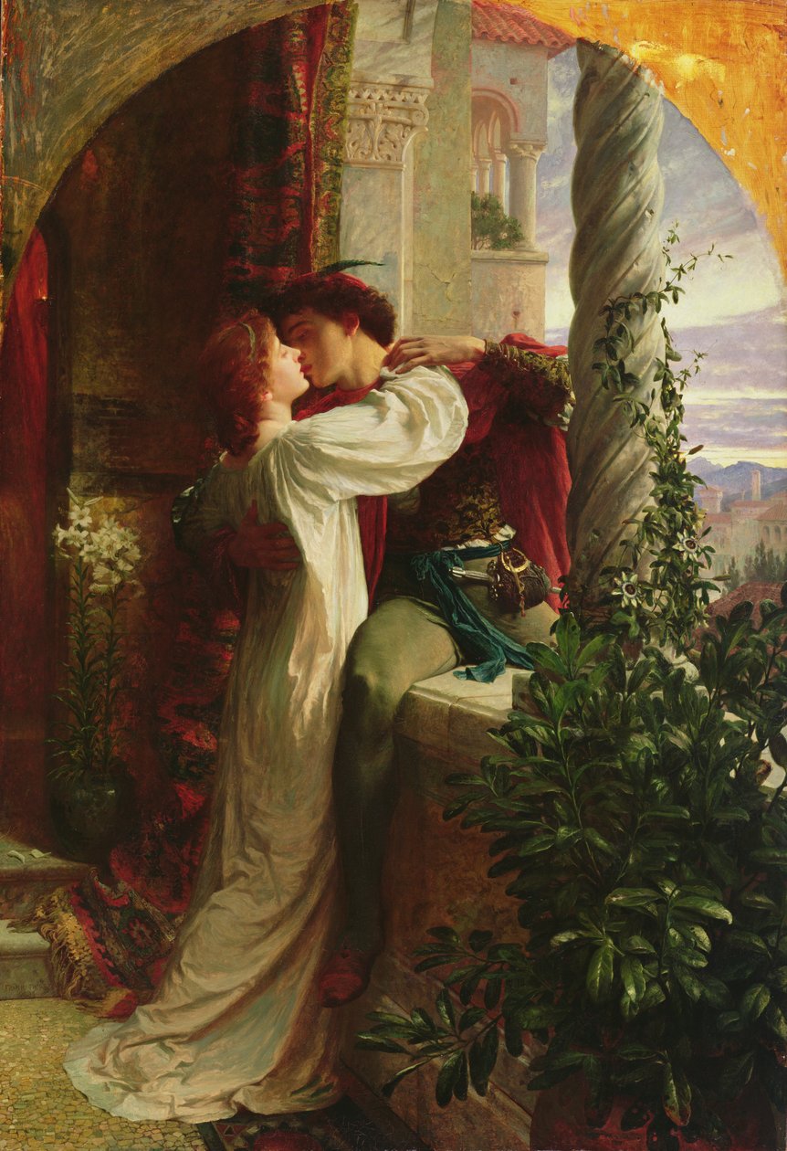 Romeo ma Juliet, 1884 swed av Frank Dicksee