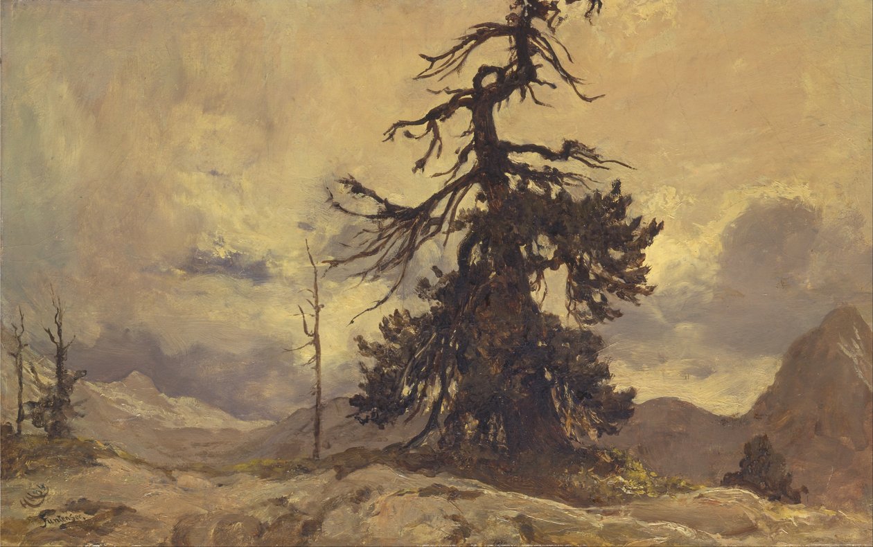 Den döende monarken, Funtensee av Hubert von Herkomer