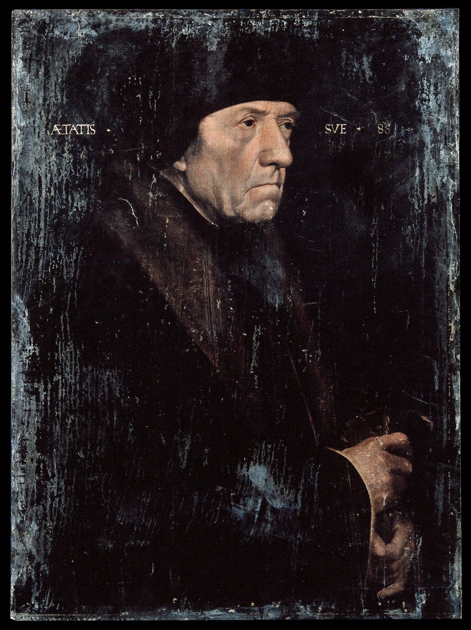 Sir John Chambers. Colour reproduction of painting by H. Holbein. Iconographic Collections av Sir John chambers