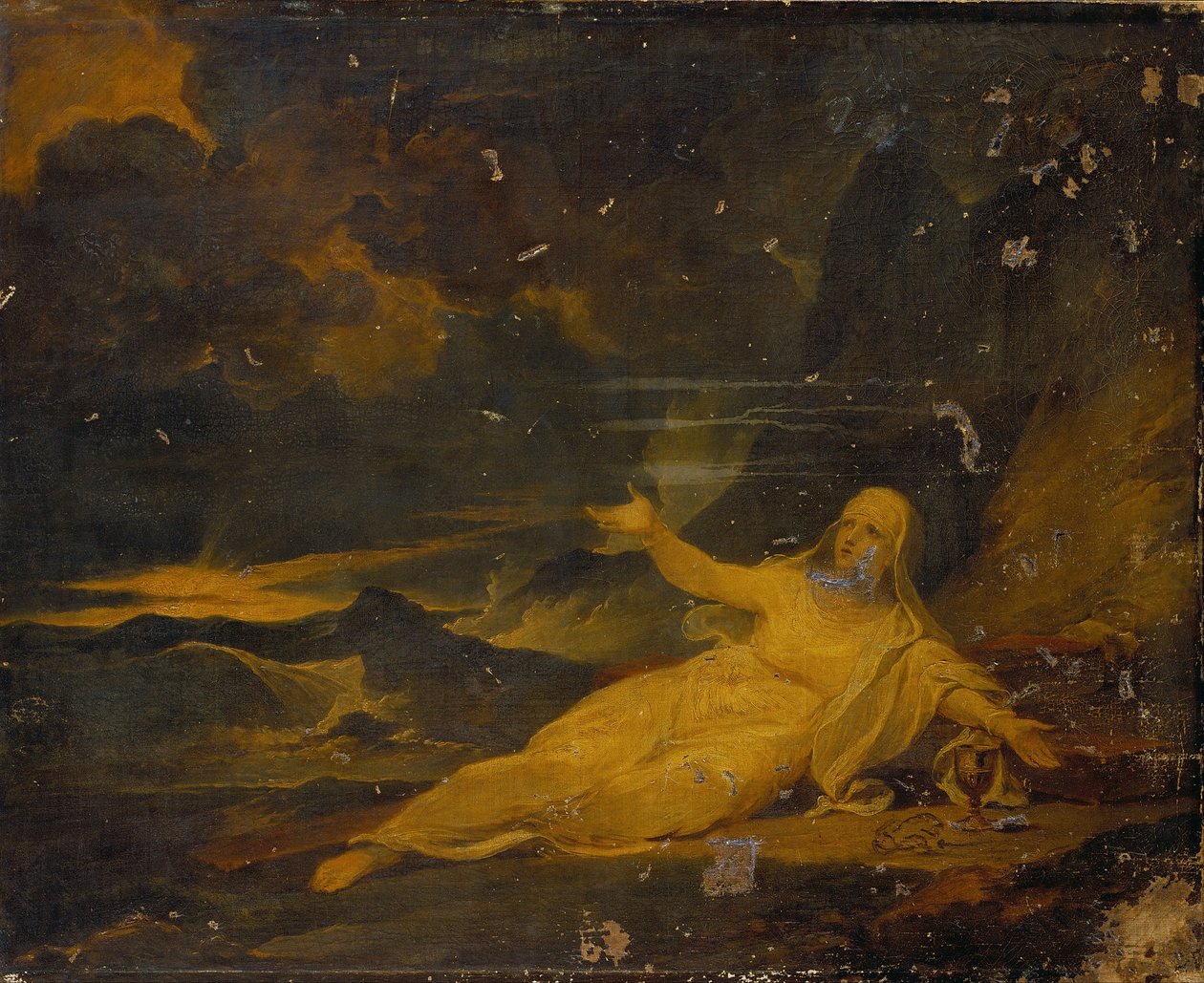 Religion i öknen av Sir Peter Francis Bourgeois