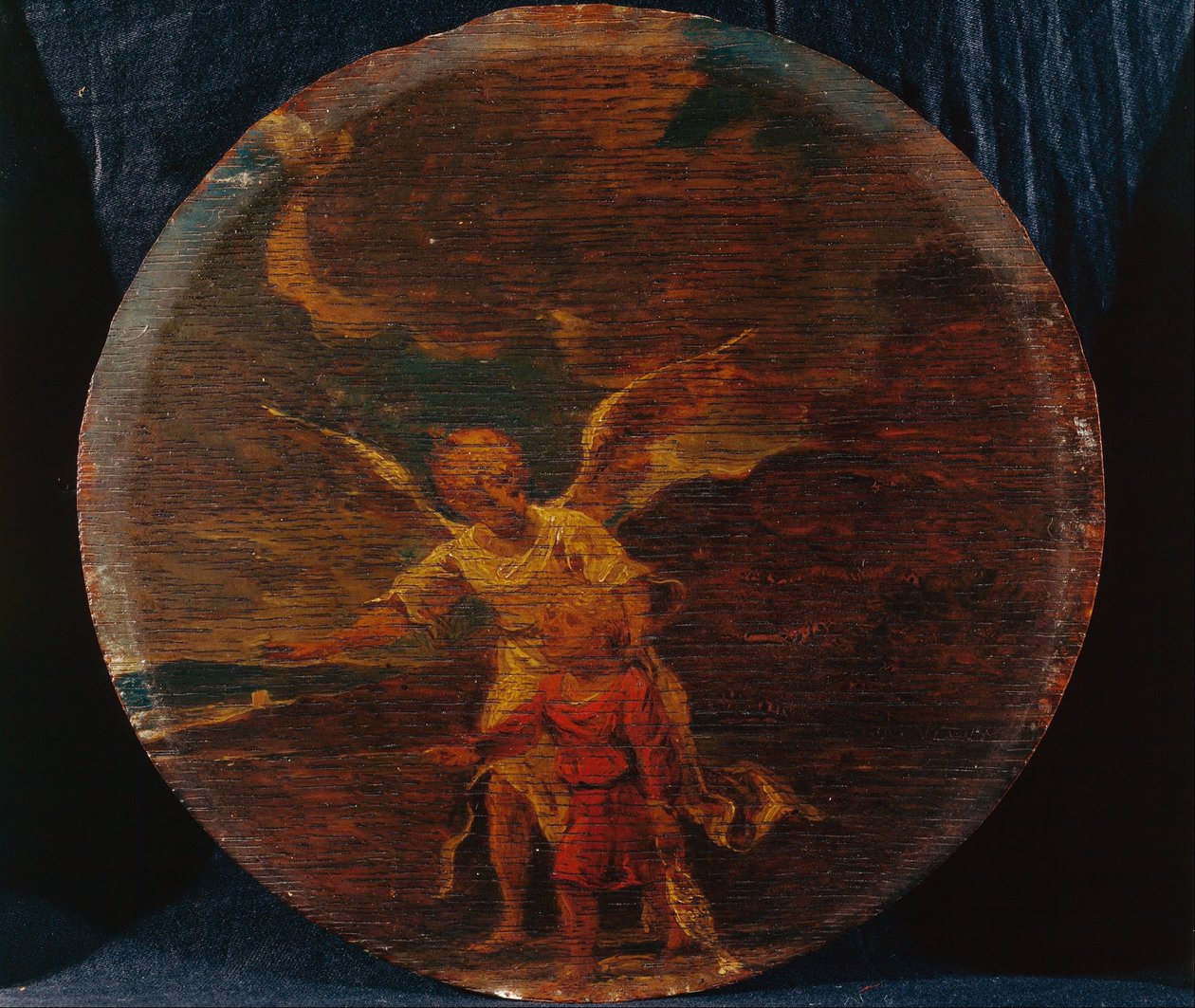 Tobias och ängeln av Sir Peter Francis Bourgeois