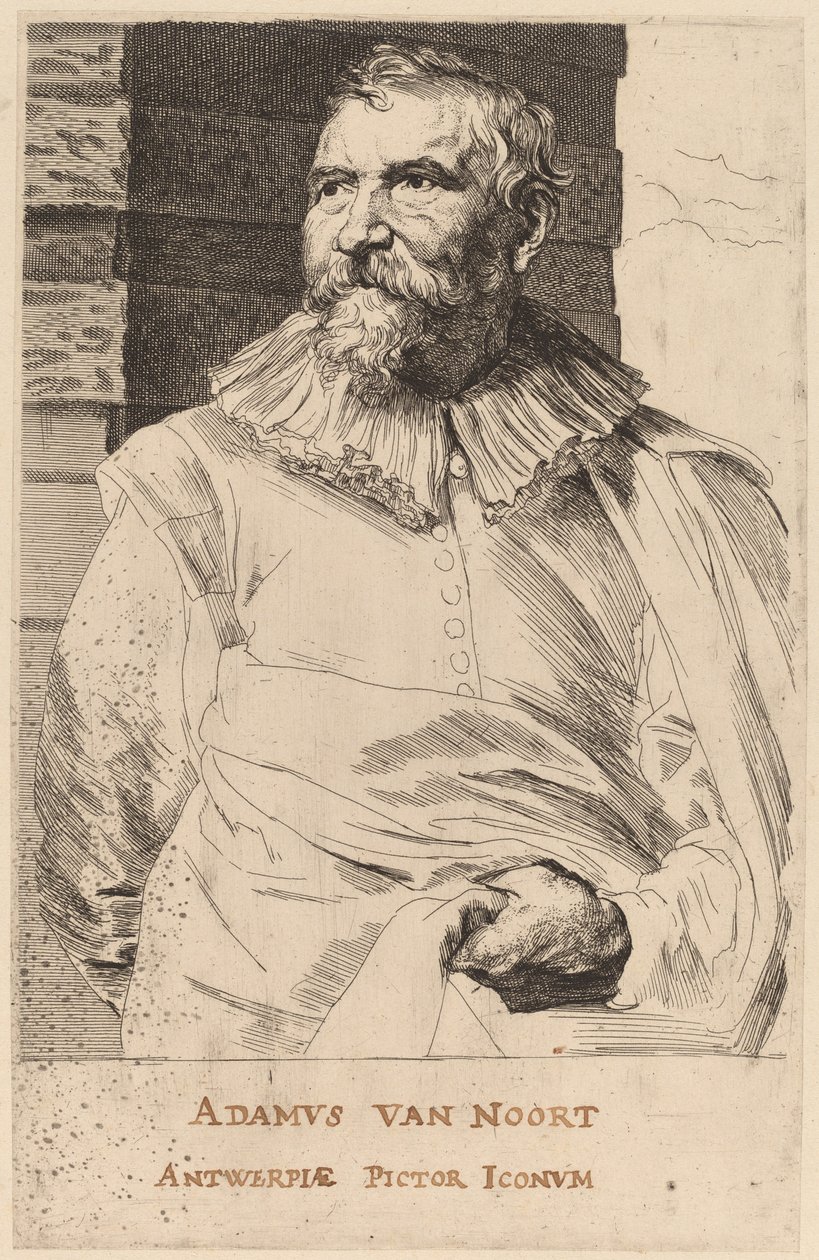 Adam van Noort av Sir Anthony van Dyck