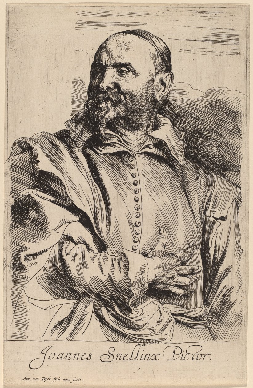 Jan Snellinx av Sir Anthony van Dyck