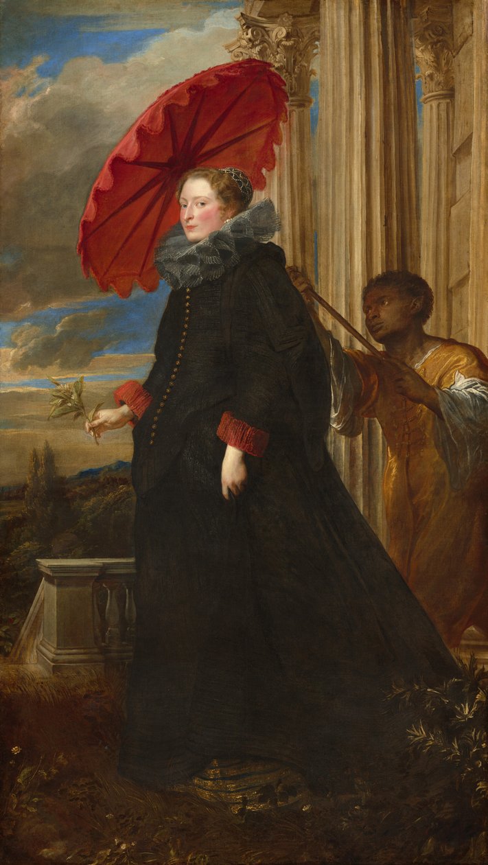 Marchesa Elena Grimaldi Cattaneo av Sir Anthony van Dyck