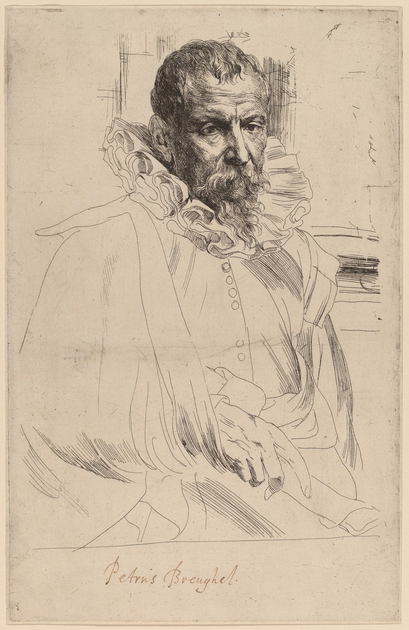 Pieter Bruegel den yngre av Sir Anthony van Dyck