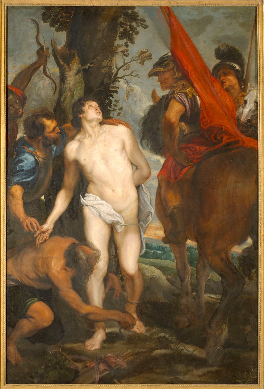 Sankt Sebastian på väg till martyrskap, ca. 1620. av Sir Anthony van Dyck