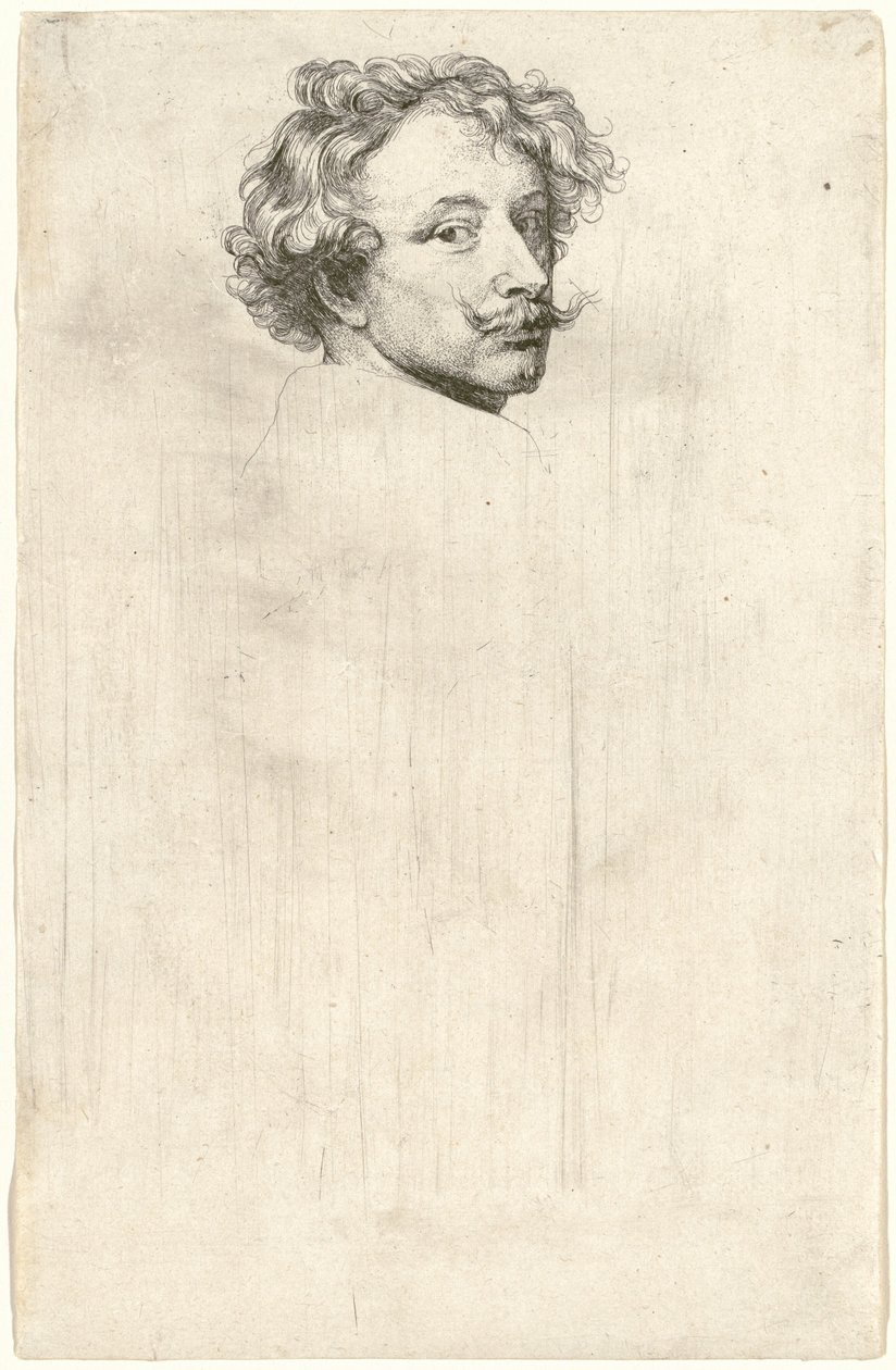 Självporträtt av Sir Anthony van Dyck