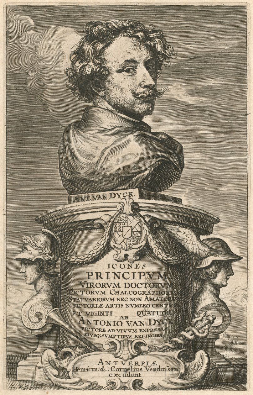 Självporträtt av Sir Anthony van Dyck and Jacobus Neeffs