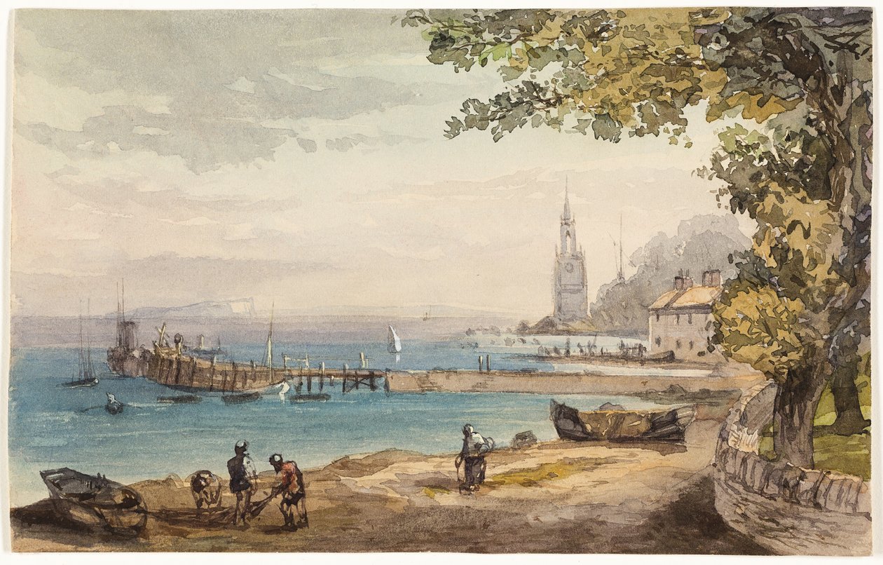 Utsikt från Hotel Swanaze, Indien av Sir Charles D