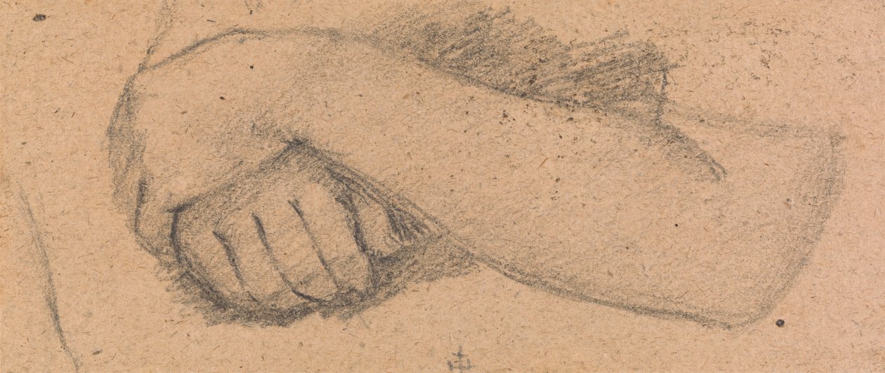 Armarna på flickan som står i mitten av Sir David Wilkie