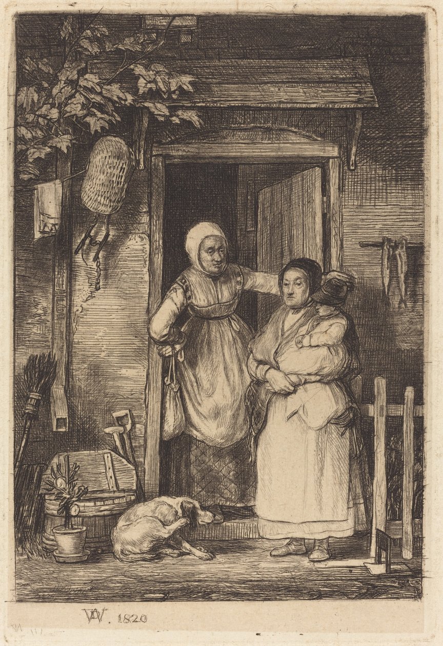 Stugadörren av Sir David Wilkie