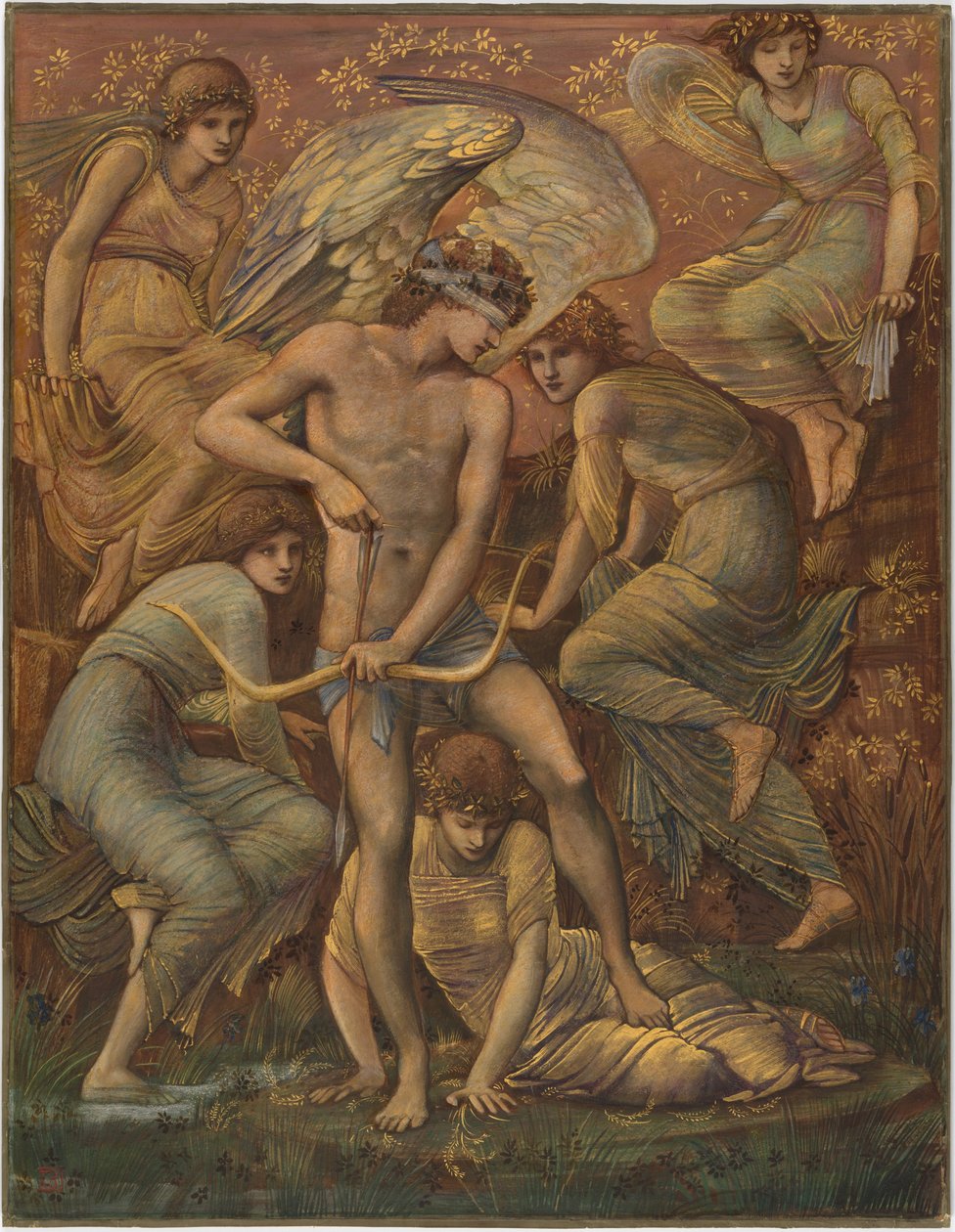 Amors jaktmarker av Sir Edward Burne Jones