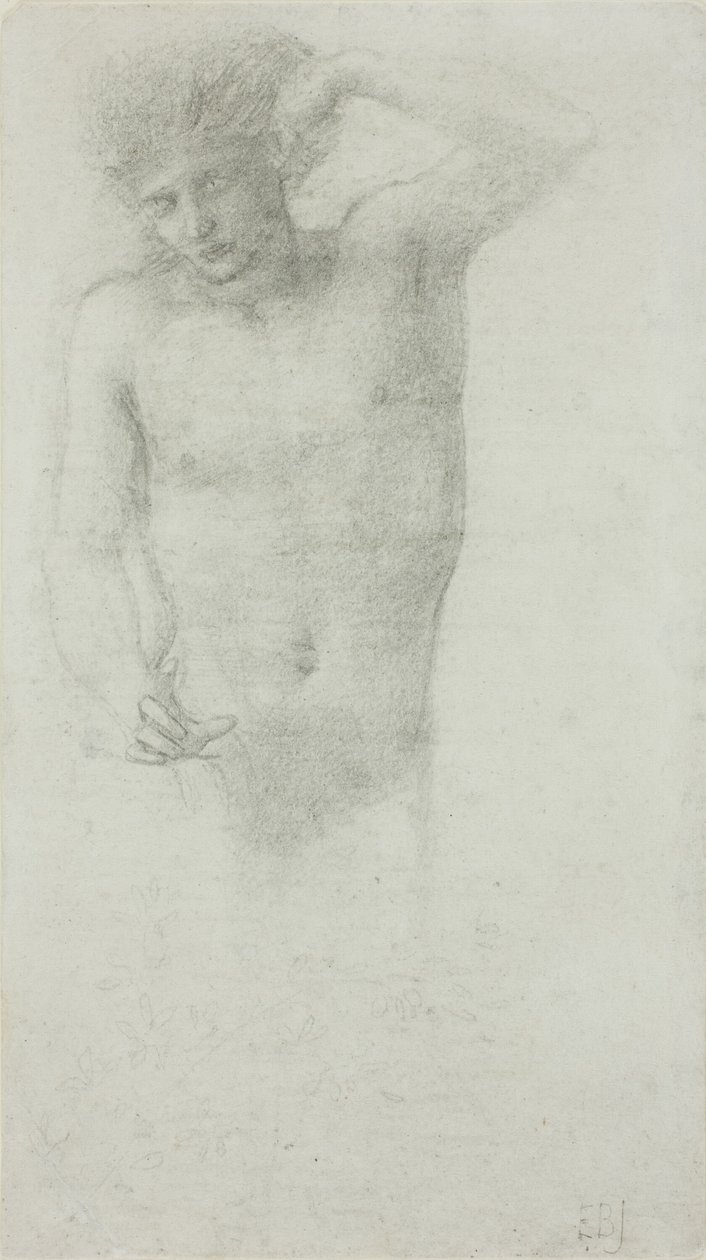 Naken man av Sir Edward Burne Jones