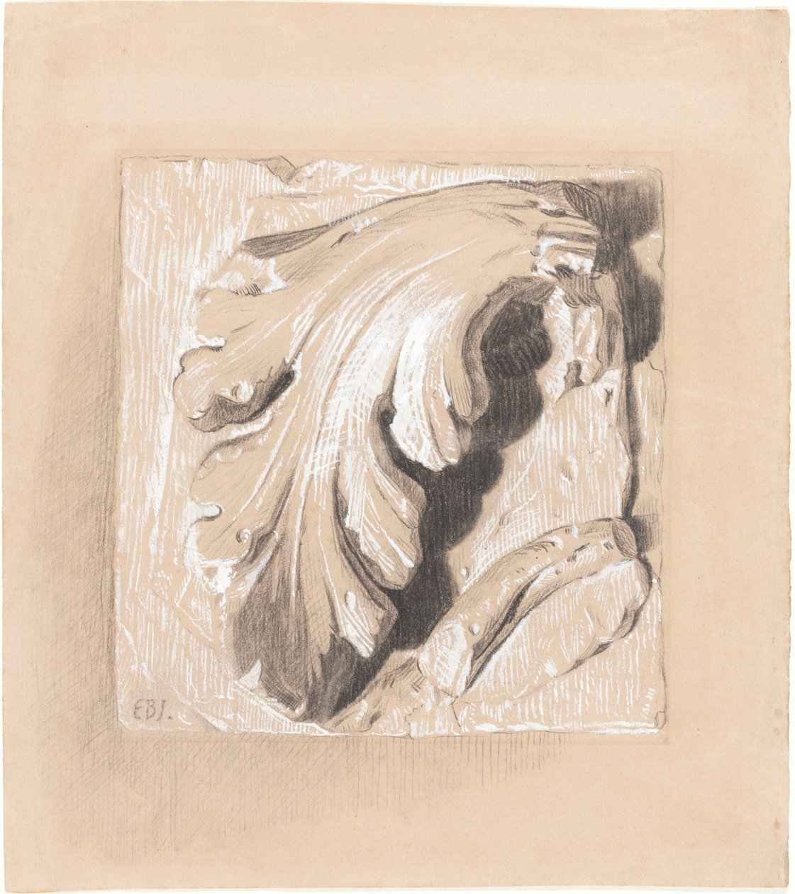 Ett fragment från en antik fris av Sir Edward Coley Burne Jones