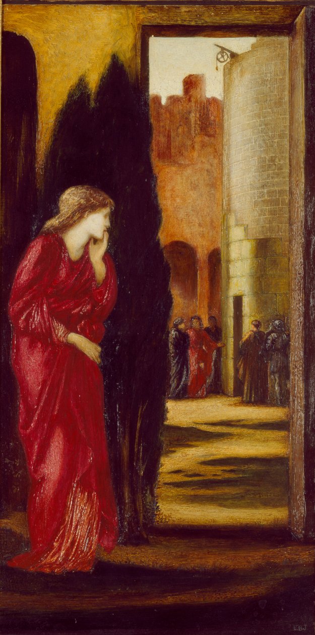 Danäe och det fräcka tornet, 1872 av Sir Edward Coley Burne Jones