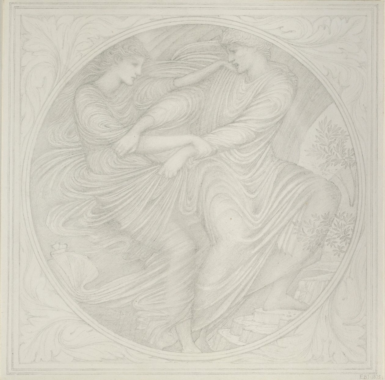 Orfeus ser tillbaka, 1872-1875 av Sir Edward Coley Burne Jones