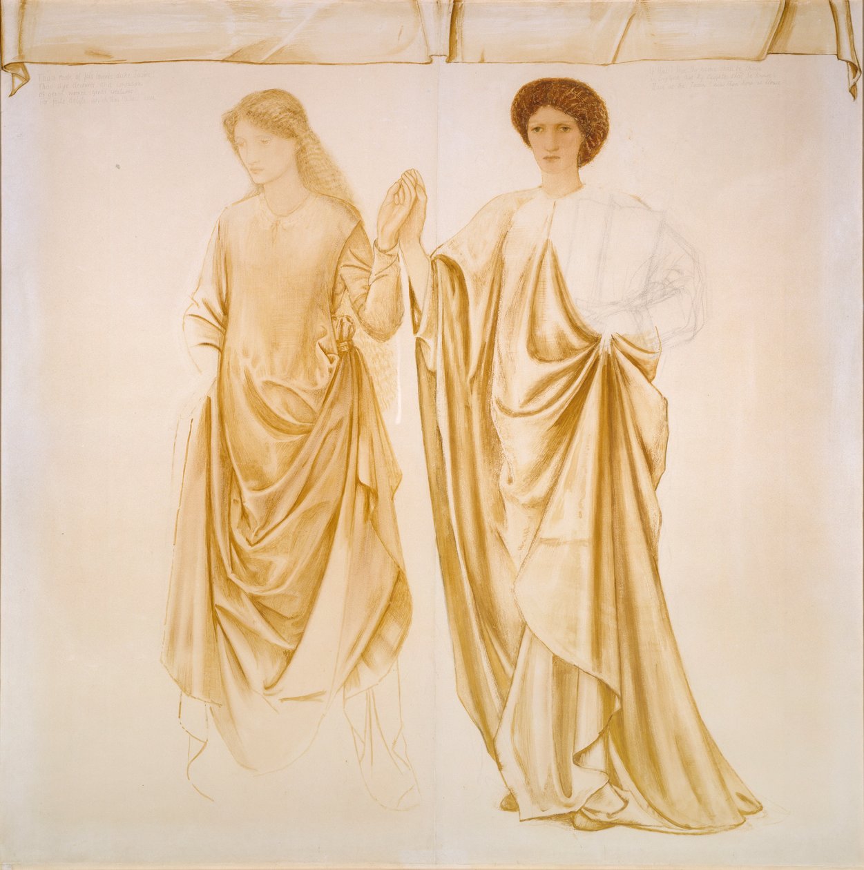 The Two Wives of Jason, före 1872 av Sir Edward Coley Burne Jones