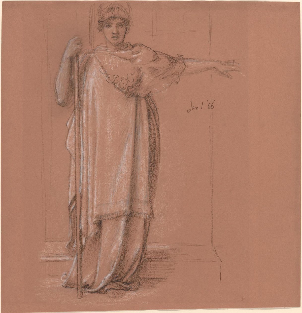 Minerva av Sir Edward John Poynter