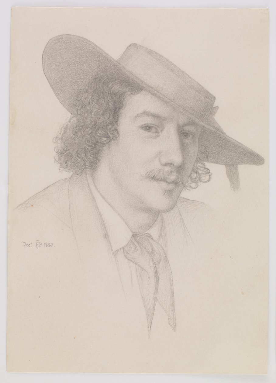 Porträtt av Whistler av Sir Edward John Poynter