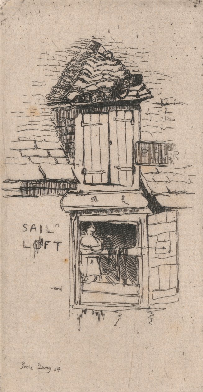 Segelloft, Poole av Sir Frank Short
