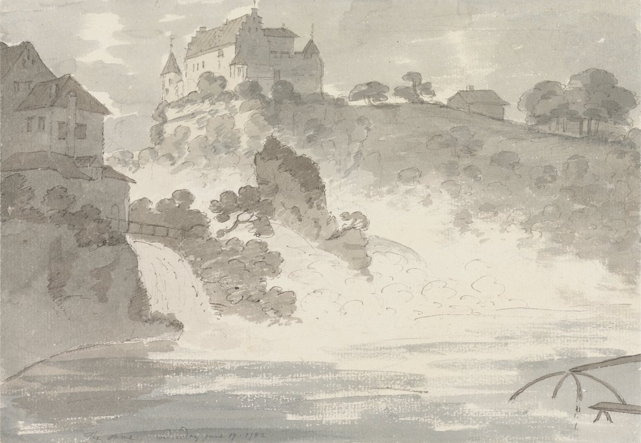 Faller vid Schaffhausen av Sir George Howland Beaumont seventh Baronet