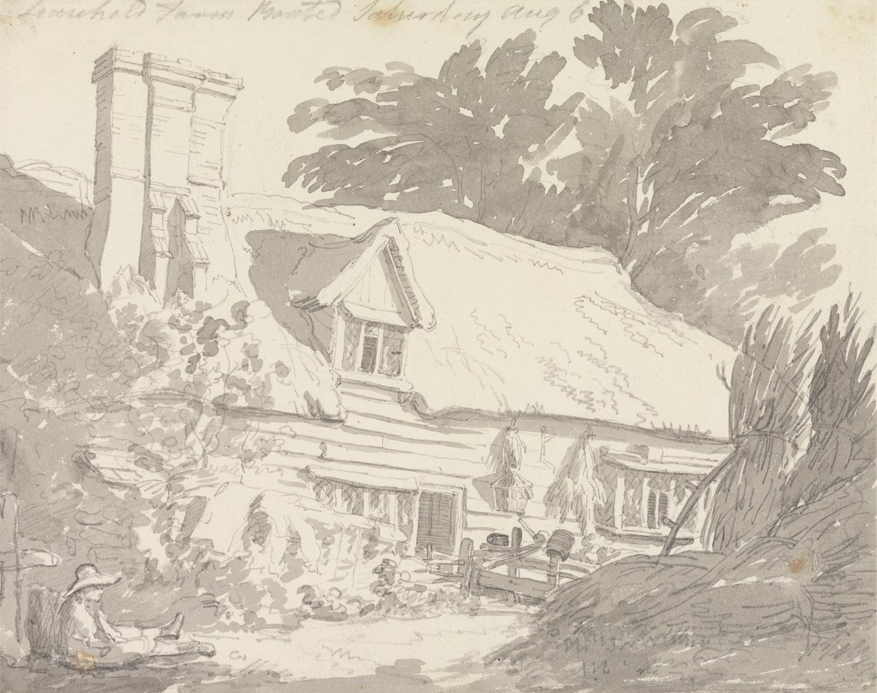 Arrendegård Boxted av Sir George Howland Beaumont seventh Baronet