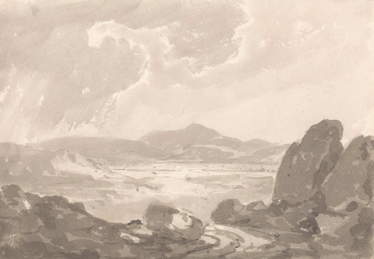 Utsikt över dalen av Sir George Howland Beaumont seventh Baronet