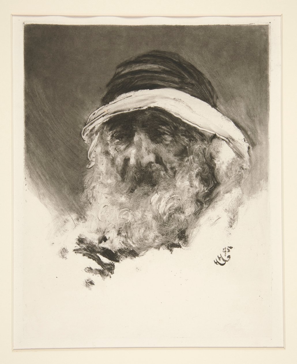 En arab av Sir Hubert von Herkomer