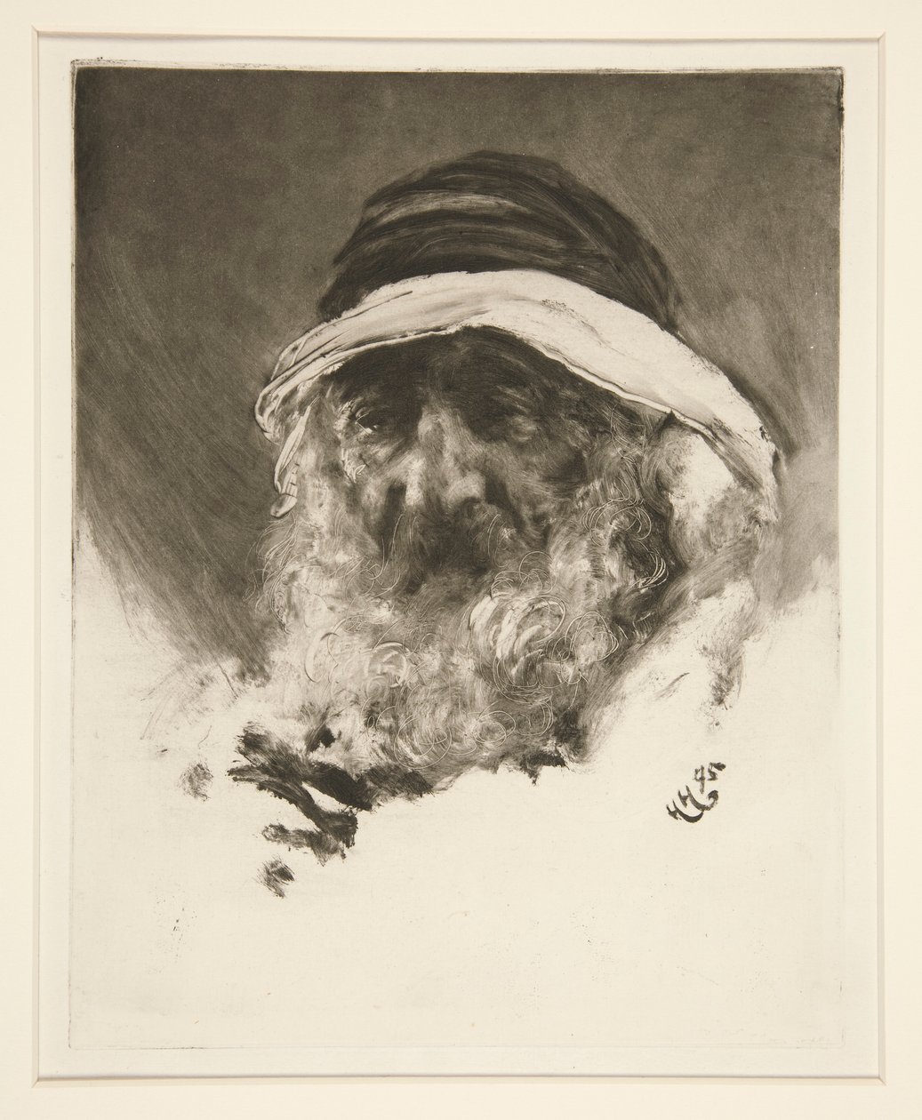 En arab av Sir Hubert von Herkomer