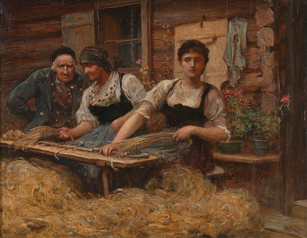 Kardningsull av Sir Hubert von Herkomer